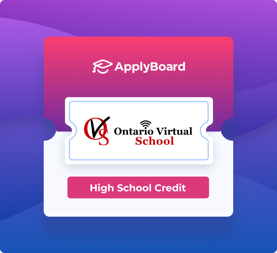 Ontario Virtual School: Canadian High School Credit